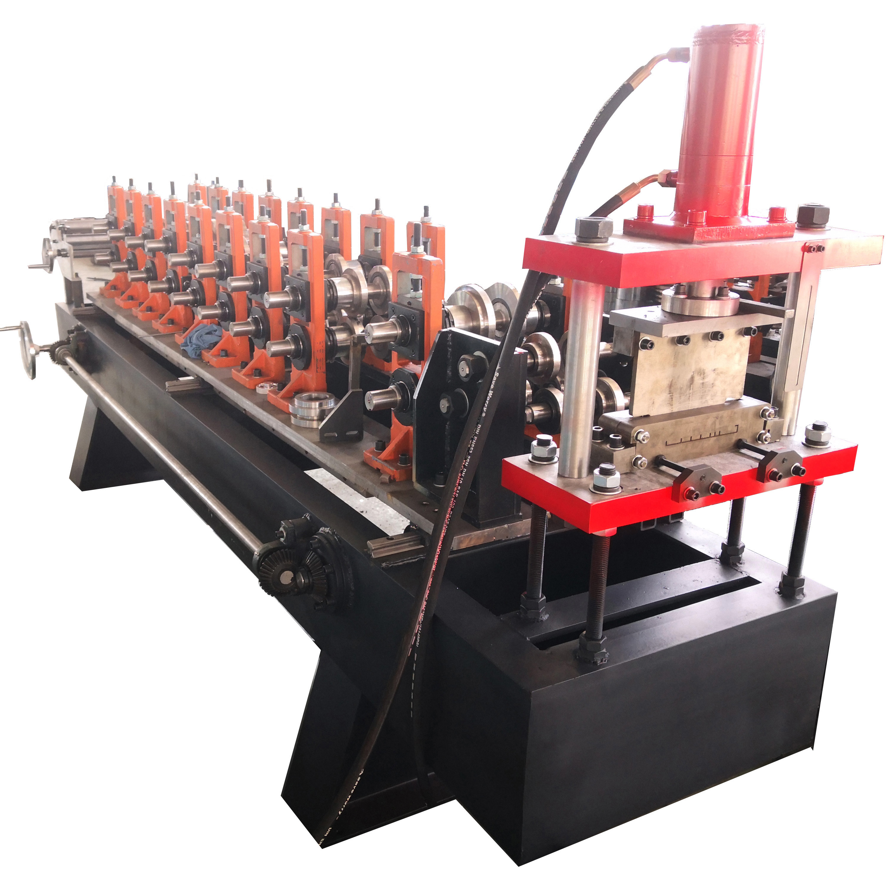 Rack System Side Plate Roll Forming Machine 