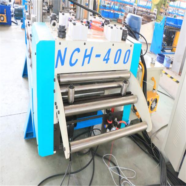 Automatically U Shape Roll Forming Machine With Punching Holes Material 1.5MM 2.0MM Thickness 