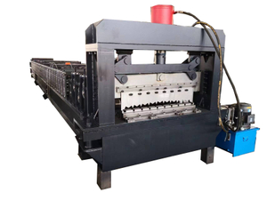 Carriage floors roll forming machine with high strength steel 